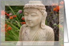 Garden Buddha card