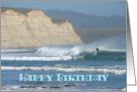 Happy Birthday - surfer card