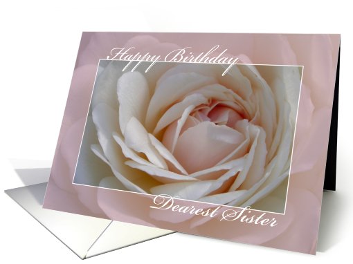 Happy Birthday Sister card (245192)