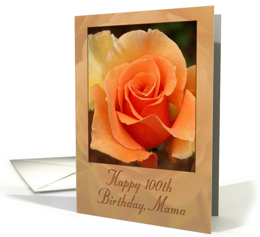 Happy 100th Birthday, Mama card (942986)