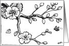 Spring Blossoms card
