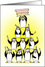 Birthday Penguins! card
