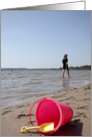 Happy Summer - Bucket on the Beach card