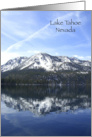 Lake Tahoe Nevada - Blank Note Card