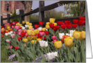 Happy Easter to My Aunt - Verse - Tulip Garden card