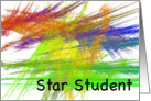 Teacher Note Card - Star Student card