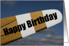 Happy Birthday - Pilot card