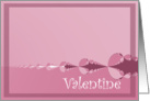 Valentine - Pink Fractal card