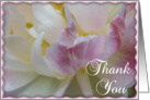 Thank You for my Wedding - Fancy Pink Tulip card