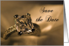 Save the Date Princess Cut Diamond Ring card