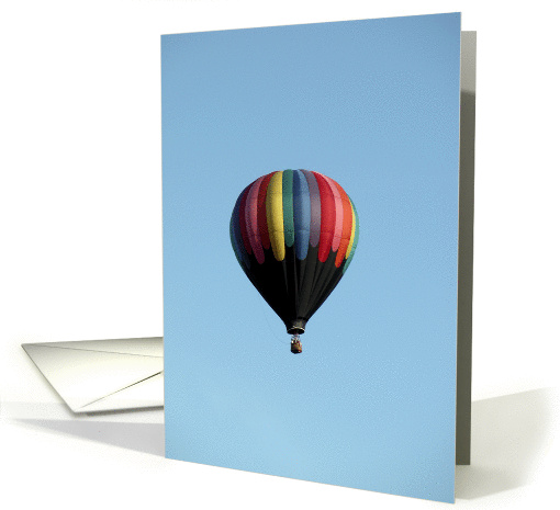 Journey - Inspiration - Hot Air Balloon card (132640)
