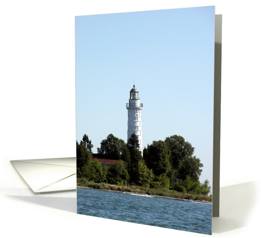 Inspirational - Cana Island Lighthouse card (138887)