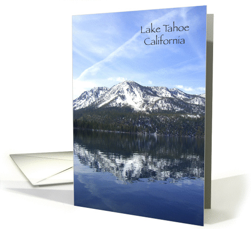 Lake Tahoe, California card (143553)