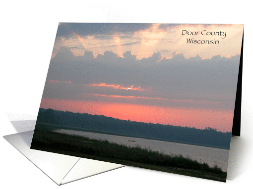 Door County, Wisconsin - Blank Note card (143599)