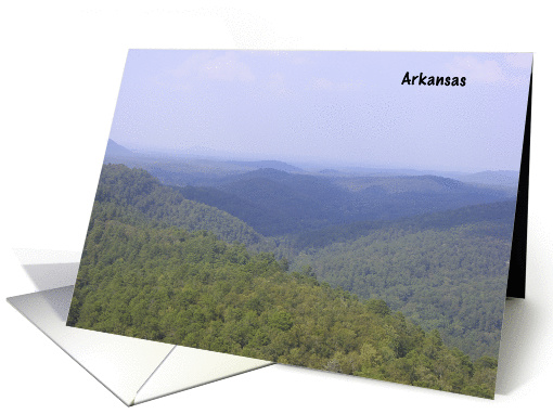 Arkansas Mountains card (148586)