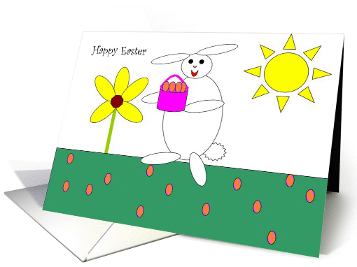 Happy Easter General - Easter Bunny card (154469)
