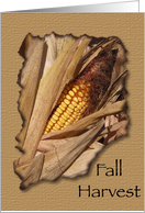 Thanksgiving / Fall Harvest Dinner Invitation card