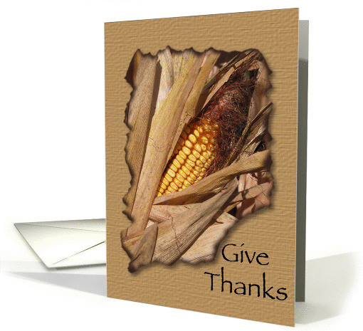 Happy Thanksgiving - Give Thanks card (224040)