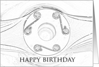 Happy Birthday - Pilot card