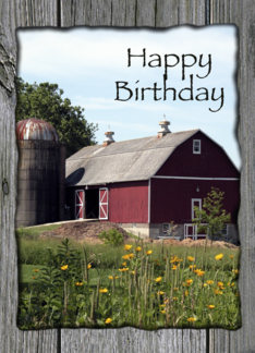 Red Barn and Silo...