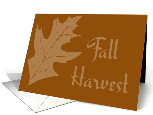 Fall Harvest card (428102)