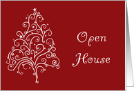 Holiday Open House Invitation card