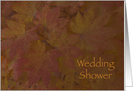 Autumn Wedding...