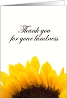 Thank you for your kindness card