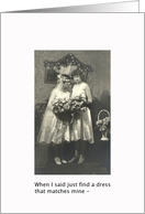 Will you be my bridesmaid? card