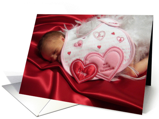 Baby Valentine card (134457)