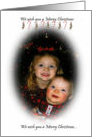 Merry Christmas: Gracie and Sophie card