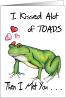 I Love you Toad card