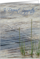 Water Ripples Sympathy 2 card