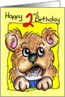 Birthday Bear 2nd card