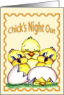 Chick’s Night Out card