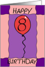 Birthday Balloon card