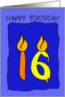 Birthday Candles card