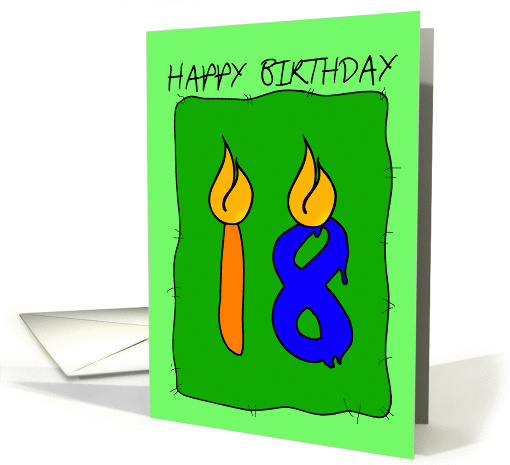 Birthday Candles card (141440)