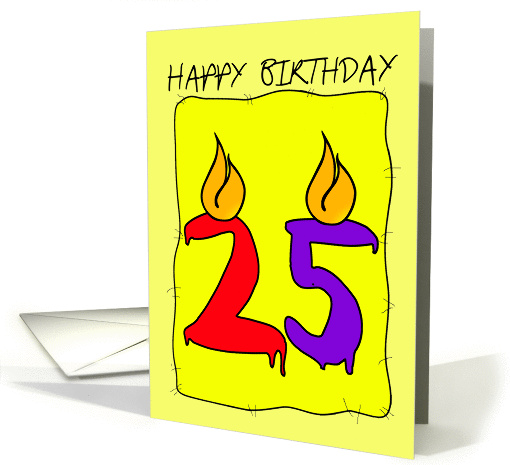 Birthday Candles card (141461)