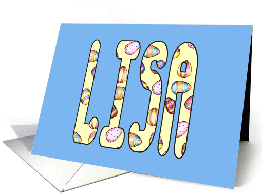 Easter Egg Name card (141499)