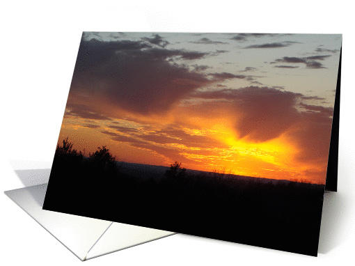 Sunset card (152800)