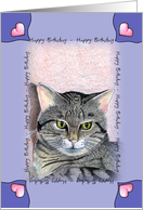 Birthday Kitty card