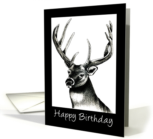 Buck Deer card (153676)