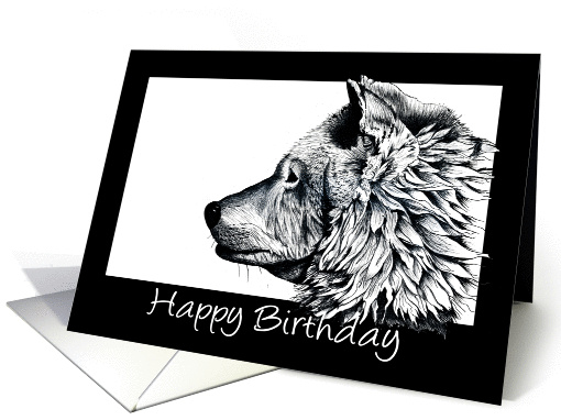 Wolf card (153688)