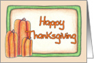 Thanksgiving Pumpkins card