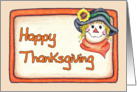 Thanksgiving Scarecrow card