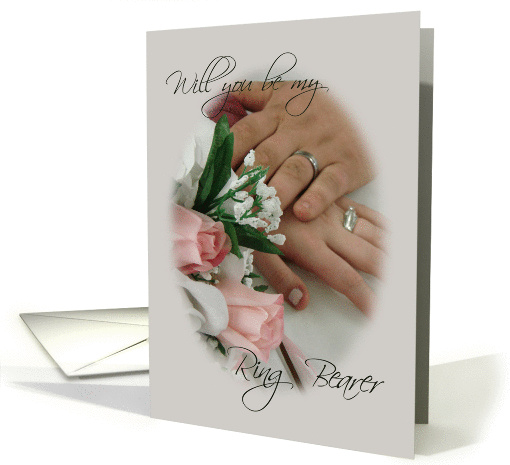 Rings-be my Ring Bearer card (256333)