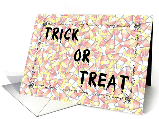 Trick or Treat card (257227)