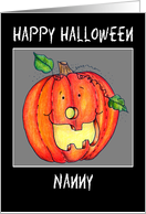 Happy Halloween card