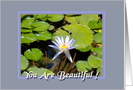 You Are Beautiful card